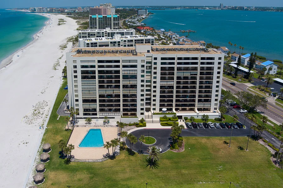 Real estate photography — 1460 Gulf Boulevard, Clearwater Beach, Florida, 33767 | 4D Productions
