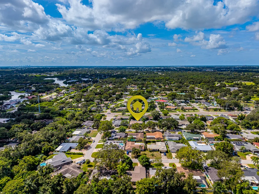 Real estate photography — 1869 Southwood Lane, Clearwater, Florida, 33764 | 4D Productions