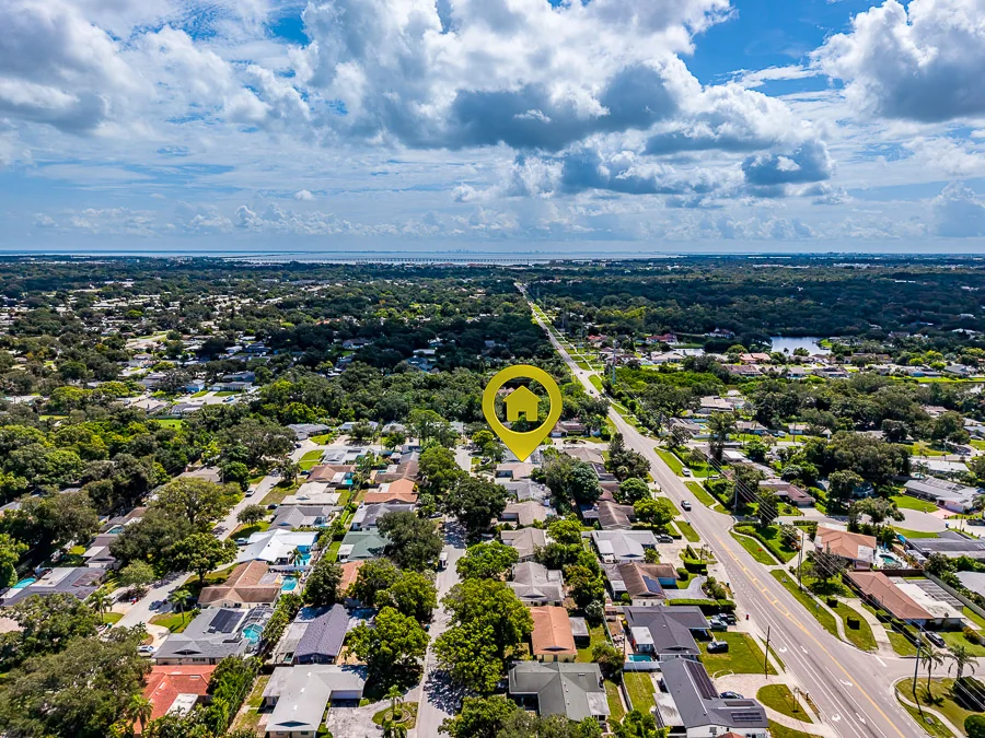 Real estate photography — 1869 Southwood Lane, Clearwater, Florida, 33764 | 4D Productions