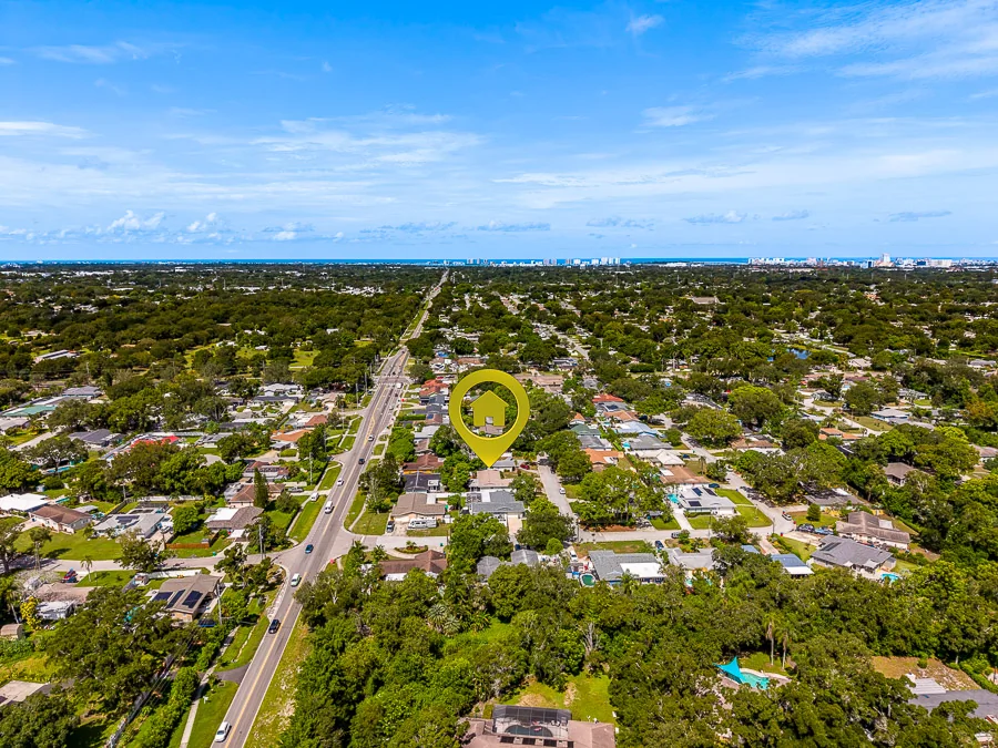 Real estate photography — 1869 Southwood Lane, Clearwater, Florida, 33764 | 4D Productions