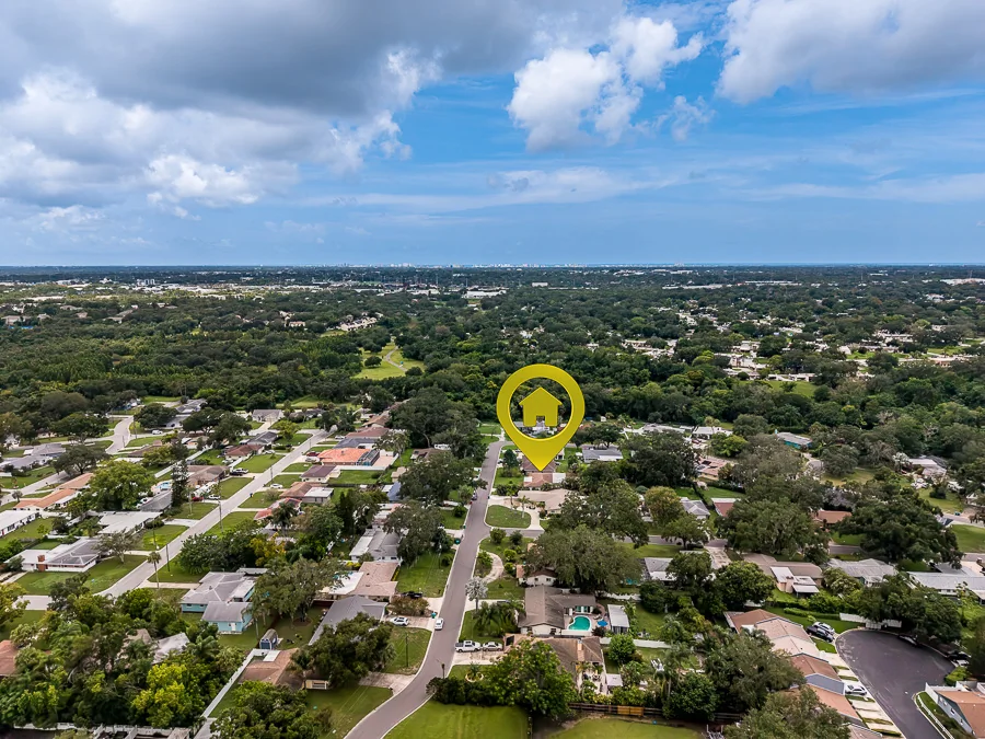 Real estate photography — 3042 Kapok Kove Drive, Clearwater, Florida, 33759 | 4D Productions