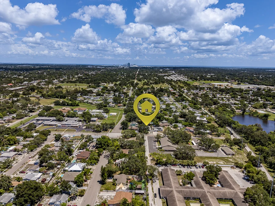 Real estate photography — 512 61st Street South, St. Petersburg, Florida, 33707 | 4D Productions