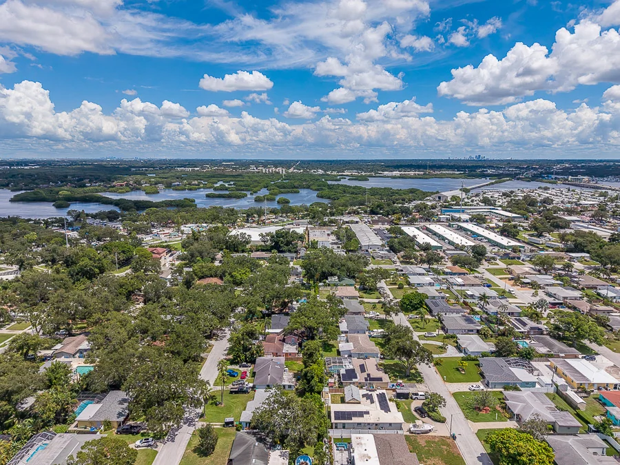 Real estate photography — 9741 52nd Terrace North, St. Petersburg, Florida, 33708 | 4D Productions