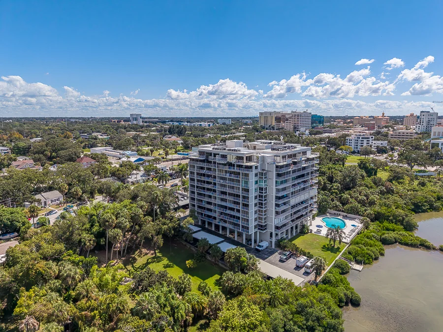 Real estate photography — 500 North Osceola Avenue, 609, Clearwater, Florida, 33755 | 4D Productions