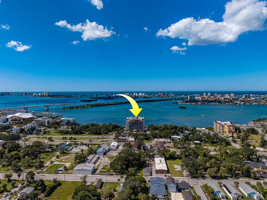 Real estate photography — 500 North Osceola Avenue, Unit 604, Clearwate, Florida, 33755 | 4D Productions