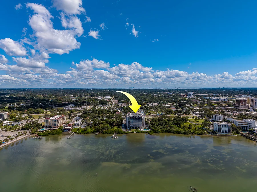 Real estate photography — 500 North Osceola Avenue, 609, Clearwater, Florida, 33755 | 4D Productions