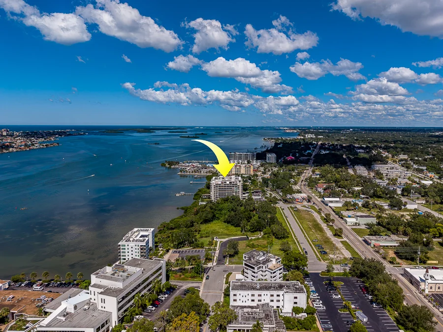 Real estate photography — 500 North Osceola Avenue, 609, Clearwater, Florida, 33755 | 4D Productions